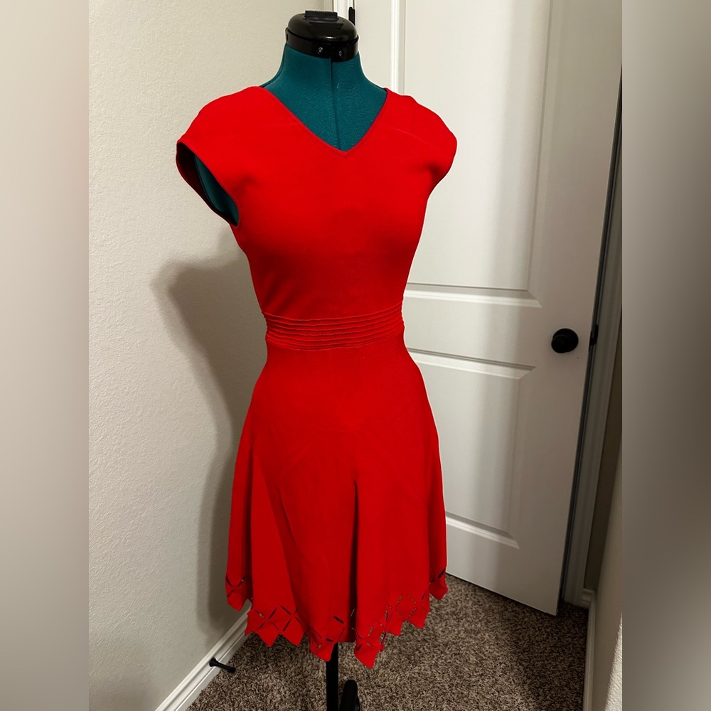 Ted Baker red dress size 1